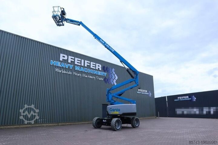 Шарнирно-телескопическая рабочая платформа Genie Z60/37FE Guarantee! Hybrid, 4x4 Drive, 20m Working