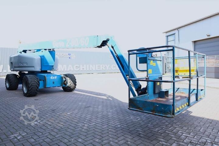 Шарнирно-телескопическая рабочая платформа Genie Z80/60 Diesel, 4x4x4 Drive, 26m Working Height, 18