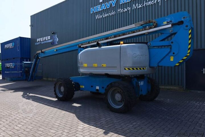 Шарнирно-телескопическая рабочая платформа Genie Z80/60 Diesel, 4x4x4 Drive, 26m Working Height, 18