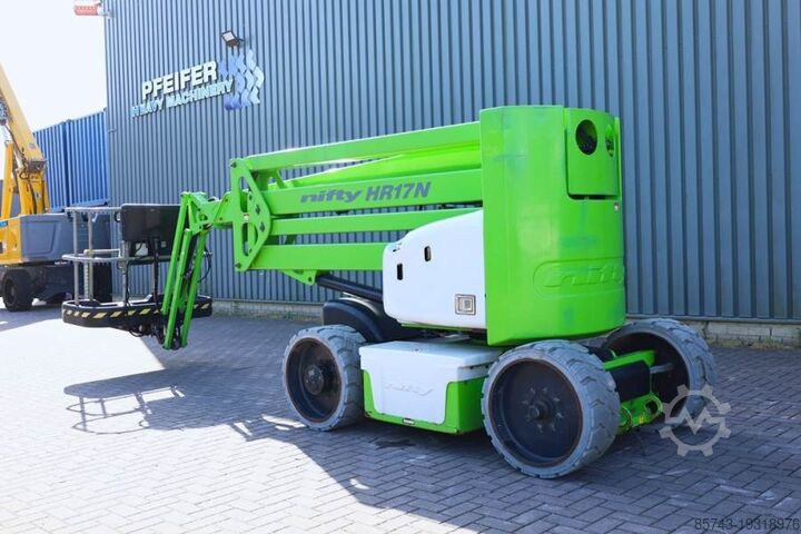 Шарнирно-телескопическая рабочая платформа Niftylift HR17NDE HYBRIDE MK3 Hybrid Battery & Diesel, 17m W