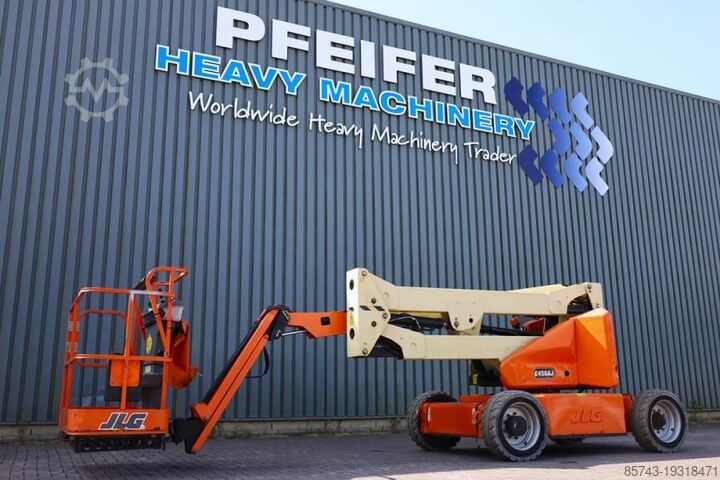 Шарнирно-телескопическая рабочая платформа JLG E450AJ Electric, 16m Working Height, 7.2m Reach, 2