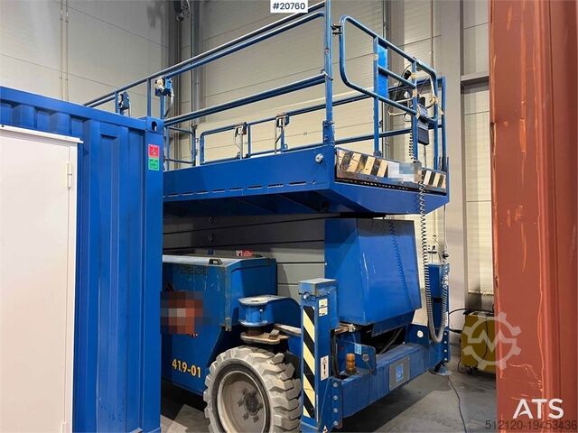 Ножничный подъемник Imer IT17220 Electric scissor lift comes with new annua