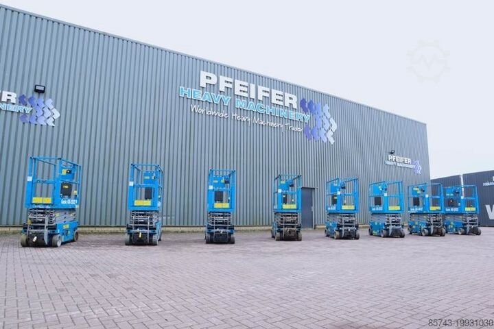 Ножничный подъемник Genie GS1932 Electric, Working Height 7.8 m, 227kg Capac