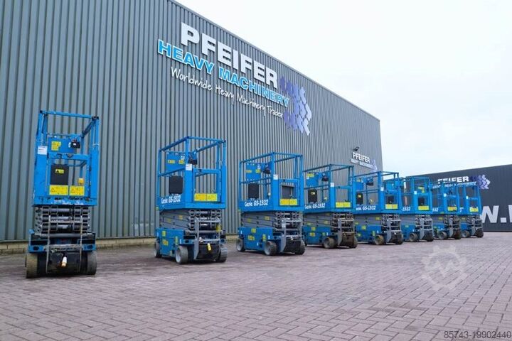 Ножничный подъемник Genie GS1932 Electric, Working Height 7.8 m, 227kg Capac