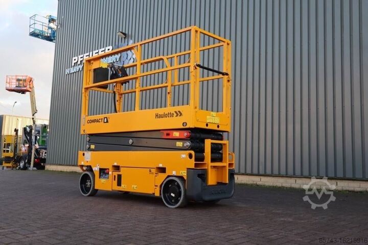 Ножничный подъемник Haulotte Compact 8N Valid inspection, *Guarantee! 8m Workin