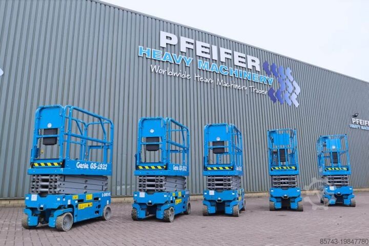 Ножничный подъемник Genie GS1932 E-Drive Several In Stock, 8m Working Height