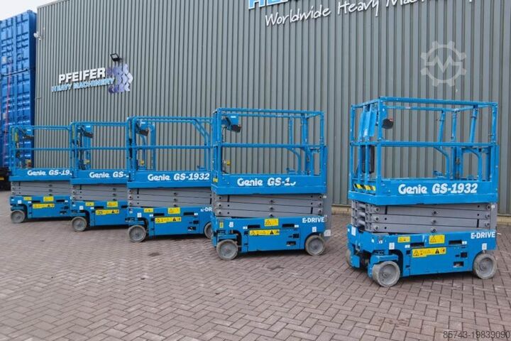 Ножничный подъемник Genie GS1932 E-Drive Several In Stock, 8m Working Height