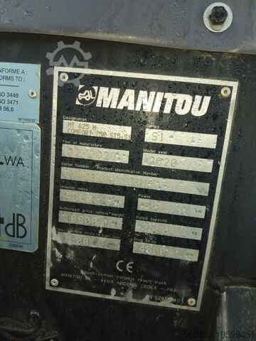 Телескопический вилочный автопогрузчик Manitou MT625 H
