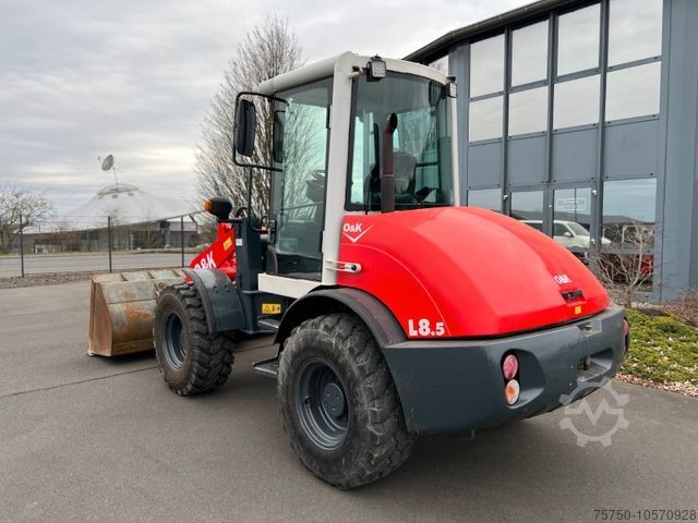 Погрузчик с колёсным шасси O&K L 8.5  - Schaufel - Palettengabel- 4717 Betriebs