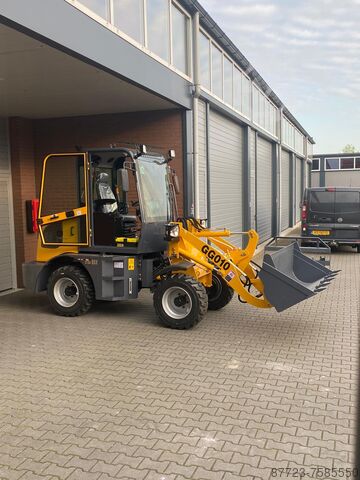 Колесный погрузчик Шарнирно-сочлененный погрузчик Мини-погрузчик Мини-ковш Gunter machine GG010