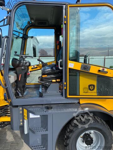 Колесный погрузчик Шарнирно-сочлененный погрузчик Мини-погрузчик Мини-ковш Gunter machine GG010