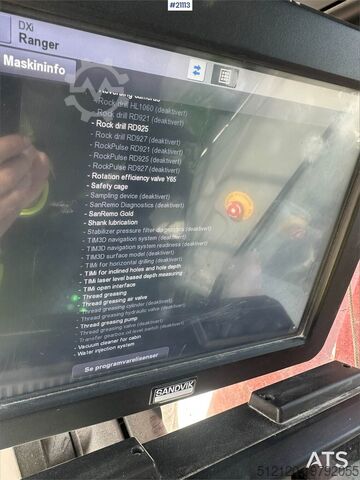 Земляная бурильная машина Sandvik DX800i Drilling rig w/L5 gps