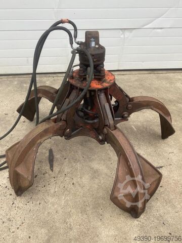 ломовой грейфер, 5-лепестковый грейфер, ковш экскаватора, грейфер экскаватора, сортировочный грейфер KINSHOFER 04F