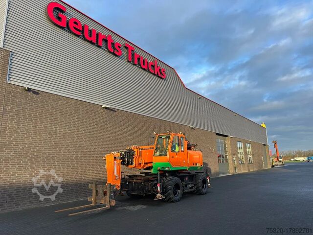 Вездеходный кран Sennebogen 608 MULTICRANE/ROUGH TERRAIN CRANE + JIB