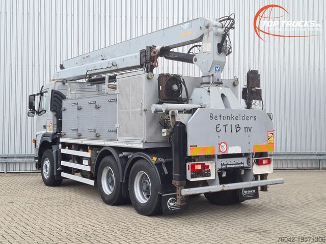 Вездеходный кран Volvo FM 420 6x6 - 26,50 mtr Terex Dakwerkerskraan, B...