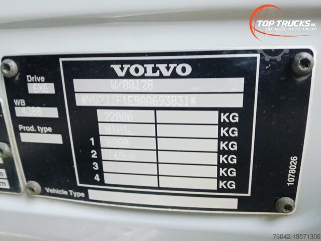 Вездеходный кран Volvo FM 420 6x6 - 26,50 mtr Terex Dakwerkerskraan, B...