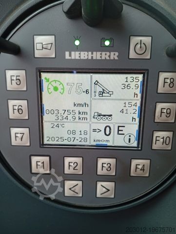 Башенный кран LIEBHERR LTM 1120-4.1