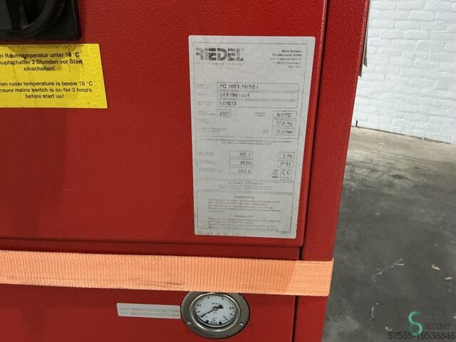 Компрессор Riedel PC 1001.1MS5.I, промышленный водяной чиллер 2007 Riedel PC 1001.1MS5.I, Industrial Water Chiller PC