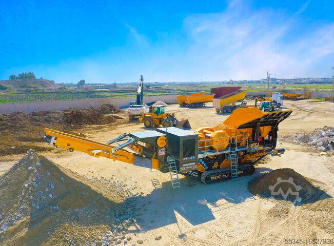 FTJ 11-75 Гусеничная Щековая Дробилка FABO Mobile crushing plant Mobile backenbrecher - brechanlagen