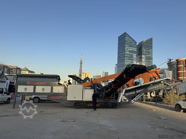 Дробилка Polygonmach 1213  horizontal shaft impact crusher 1200x1300mm