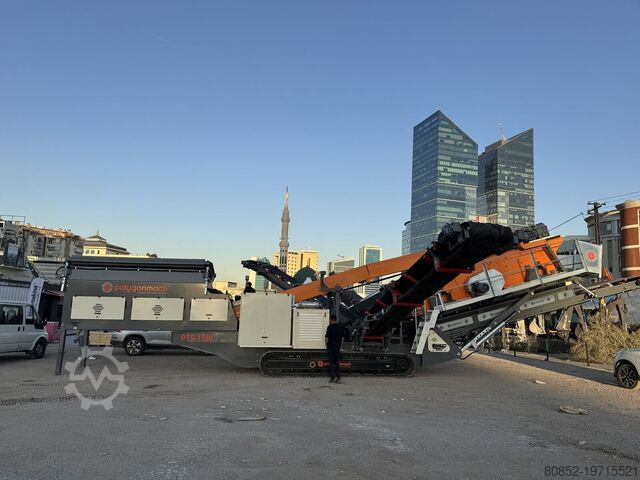 Дробилка Polygonmach 1213  horizontal shaft impact crusher 1200x1300mm
