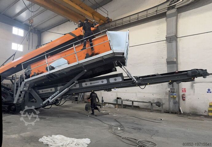 Дробилка Polygonmach PTS155   1500x5000mm  3 decks  track screen