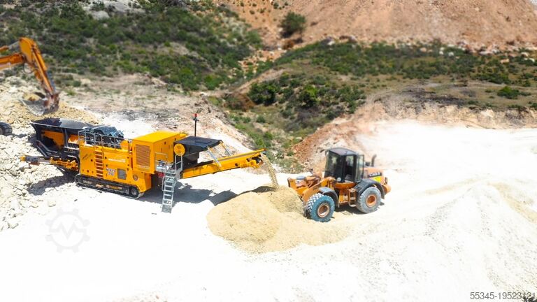 Дробильные установки FABO Mobile Brechanlage - Brecher 200-240 TPH Mobile Brechanlage - Brecher