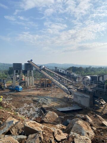 Дробилка Polygonmach 1100x850mm 350tph jaw crusher