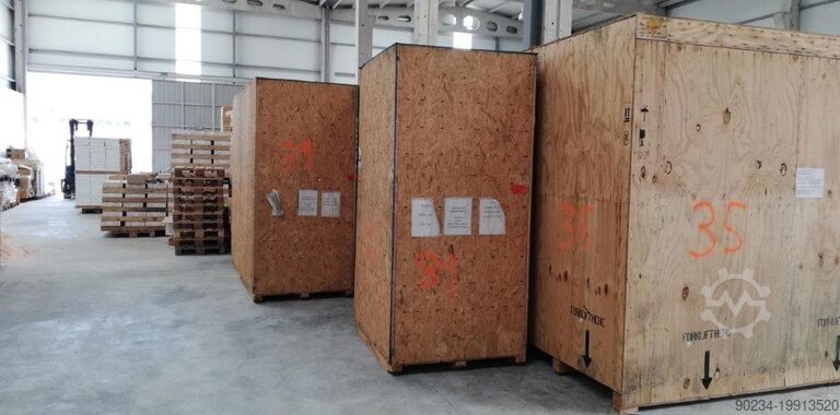 (2) Неиспользованные компакторы Ludman с производительностью 150 тонн/час Ludman 4440