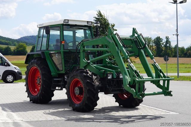Трактор FENDT 380 GTA Geräteträger Frontlader Druckluft