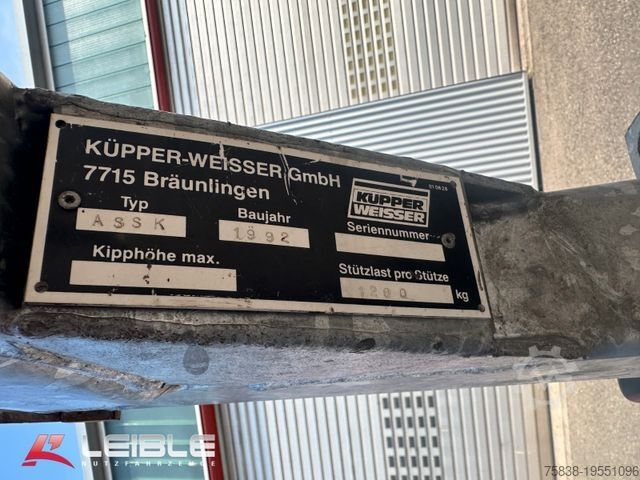 Сельскохозяйственная машина UNIMOG 427/10 - U 1200*Kipper*2xZapfwelle*