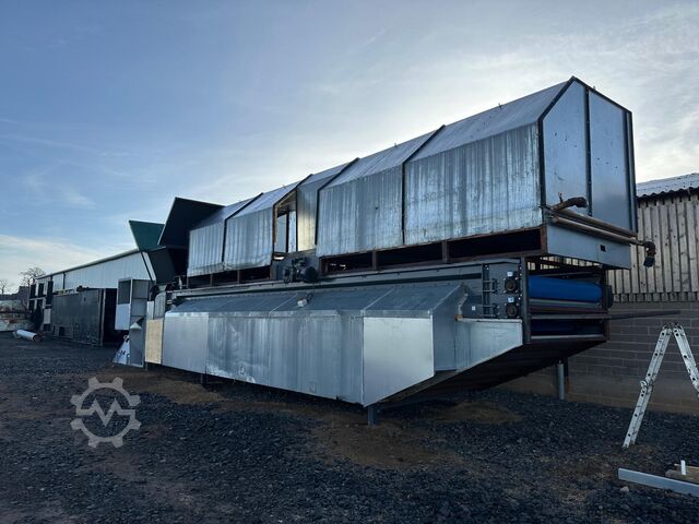 Промышленная ленточная сушилка  