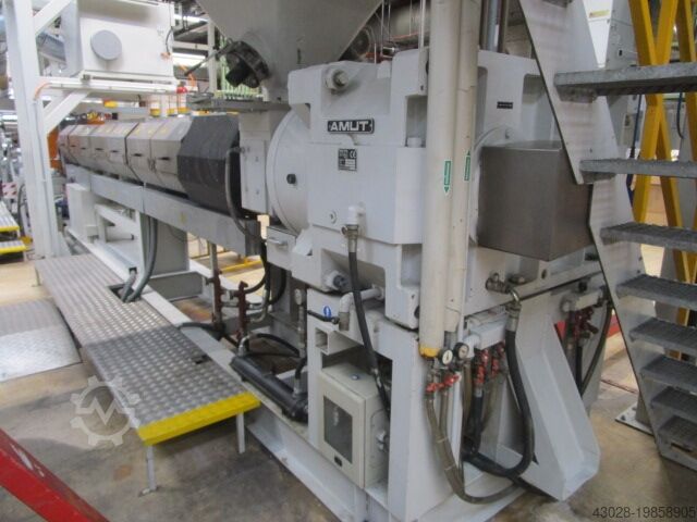 AMUT ПЛОСКИЙ ПЛЕНОЧНЫЙ ЭКСТРУДЕР A.M.U. EA-160 FÜR PS/PP