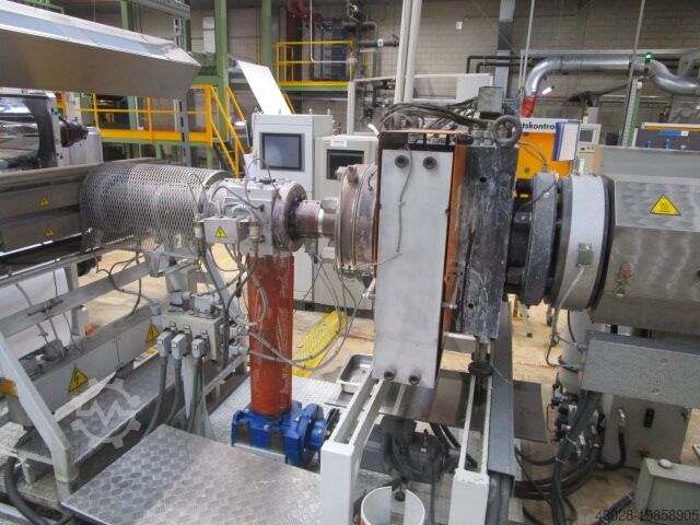 AMUT ПЛОСКИЙ ПЛЕНОЧНЫЙ ЭКСТРУДЕР A.M.U. EA-160 FÜR PS/PP