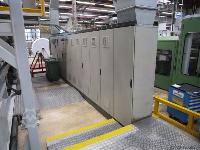 AMUT ПЛОСКИЙ ПЛЕНОЧНЫЙ ЭКСТРУДЕР A.M.U. EA-160 FÜR PS/PP