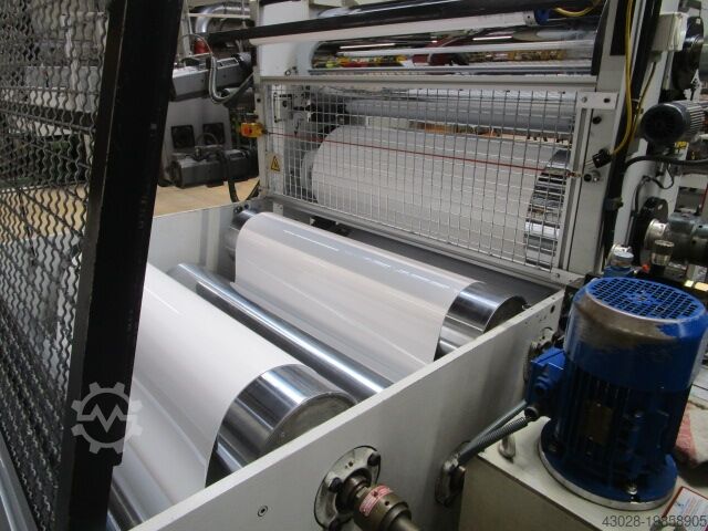 AMUT ПЛОСКИЙ ПЛЕНОЧНЫЙ ЭКСТРУДЕР A.M.U. EA-160 FÜR PS/PP