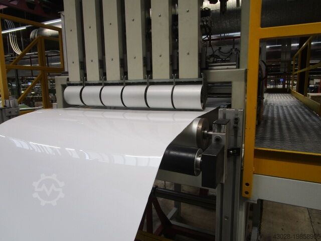 AMUT ПЛОСКИЙ ПЛЕНОЧНЫЙ ЭКСТРУДЕР A.M.U. EA-160 FÜR PS/PP