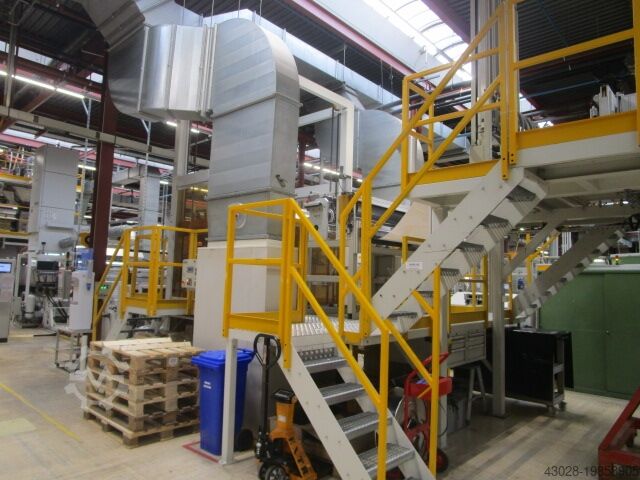 AMUT ПЛОСКИЙ ПЛЕНОЧНЫЙ ЭКСТРУДЕР A.M.U. EA-160 FÜR PS/PP