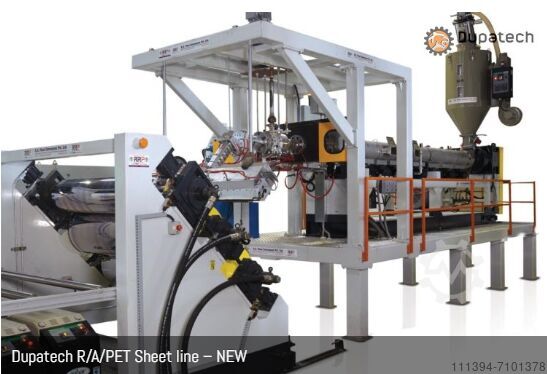DUPATECH R/A/PET SHEET LINE - Новый Dupatech R/A/PET Sheet Line