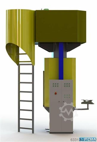 Гидравлический пресс с четырьмя колоннами Hidralmac 500T Heizpresse Kunstoff