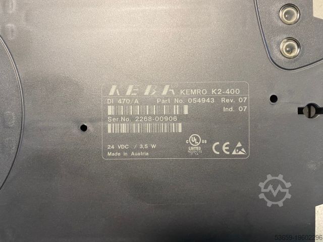 Электронные карты Keba Keba Eingangskarte DI 470/A Kemro K2-400 / 054943