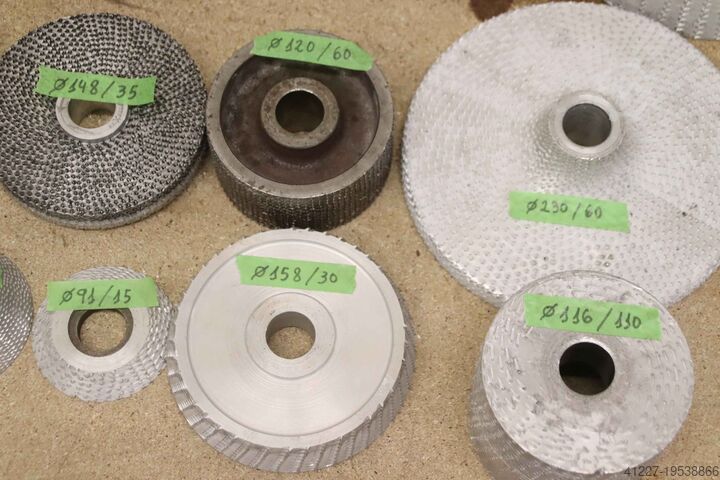 40 штук рашпилевых фрез unbekannt Aufnahme Ø 30 mm