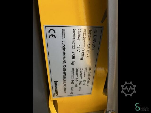 Вилочный погрузчик Jungheinrich EFG 320 EFG