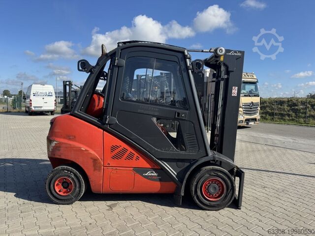 Вилочный погрузчик на сжиженном газе Linde H35T-02