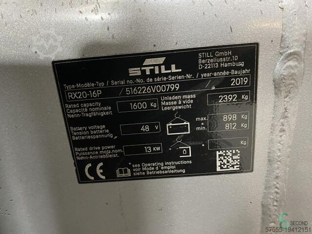 Вилочный погрузчик Still RX20-16P RX20