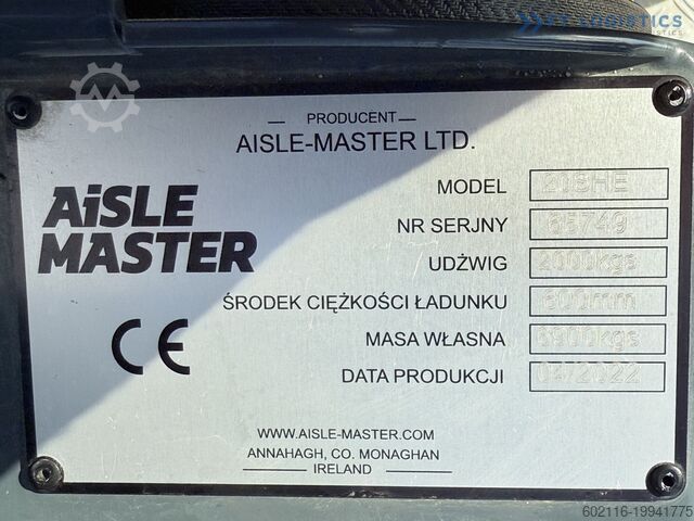 Узкопроходной вилочный погрузчик Combilift AISLE MASTER TRIPLEX 8500 FREE LIFT TOP1