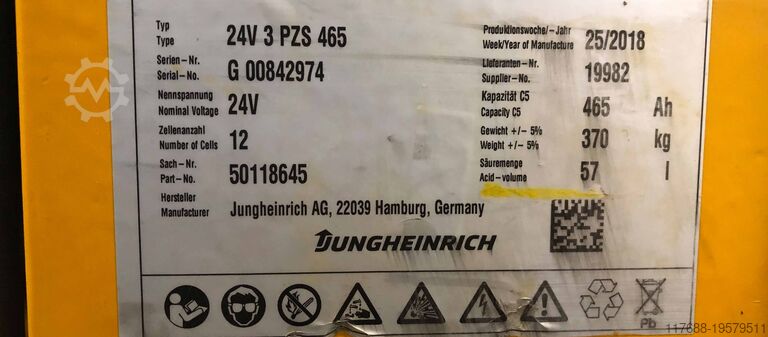 Трактор Jungheinrich EZS 350 - Service Neu - Nur 487 Std.