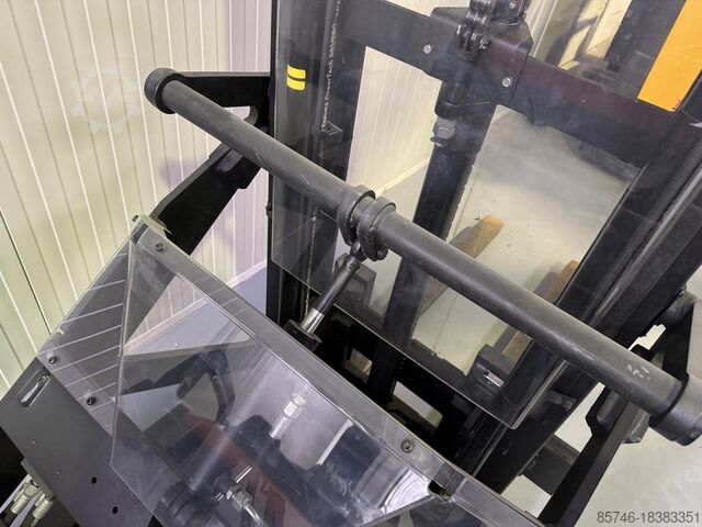 SPE 120 XR * ДЕМОНСТРАЦИЯ !! Выдвижная мачта + наклонные вилы !! TOYOTA SPE 120 XR *  DEMO !! REACH - MAST  +  Tilting Forks !!