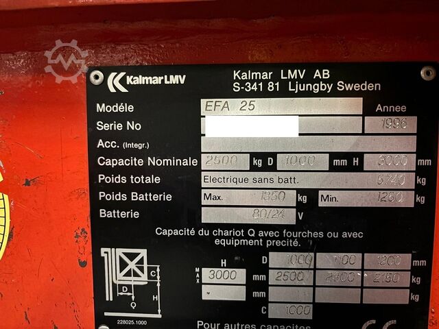 Боковой погрузчик Kalmar/Irion Kalmar/Irion EFA 25