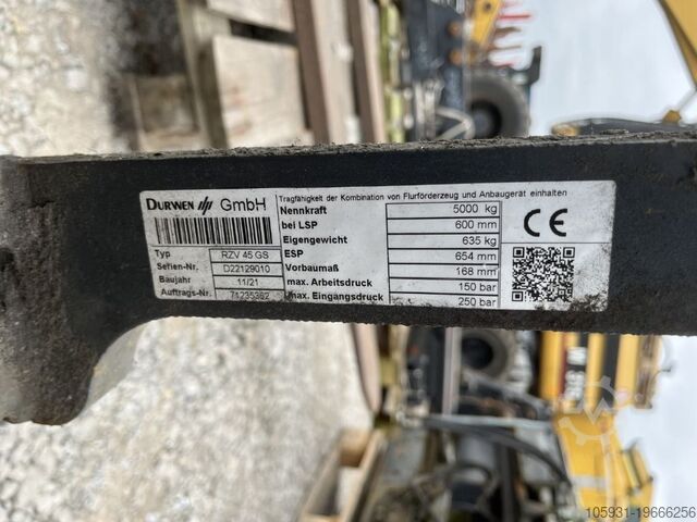 Позиционер вилки Durwen RZV45GS